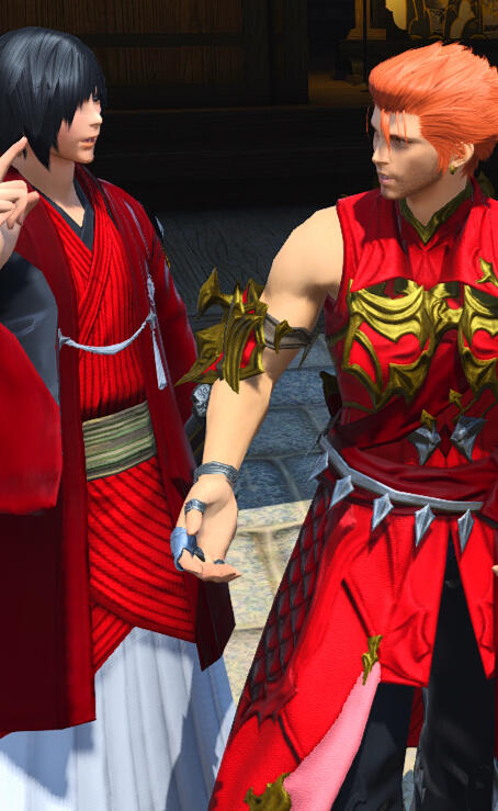 Yuji attempting to reason with the Sekiseigumi.